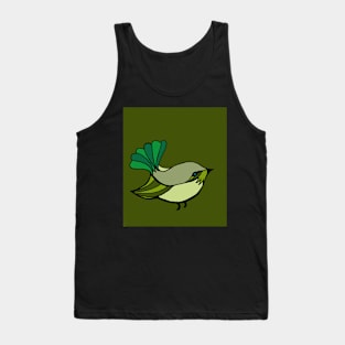 Green Birdy Tank Top